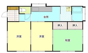 紫藤荘の物件間取画像